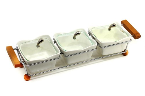 Bambus dipschalen set tlg - dipschalen, 7-tlg