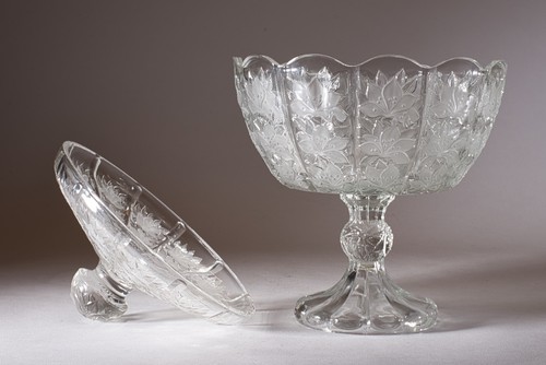 Glasschale knabberschale ddr - glasschale,