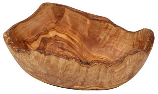 Knabberschale olivenholz - knabberschale,
