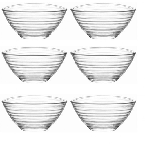 Lav design glasschüssel - 6x,